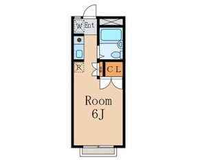 エブラ学大の物件間取画像